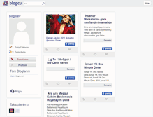 Tablet Screenshot of bilgiliev.blogcu.com