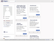 Tablet Screenshot of chatrolette.blogcu.com
