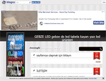 Tablet Screenshot of gebzeled.blogcu.com