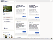 Tablet Screenshot of farukbal.blogcu.com