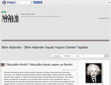 Tablet Screenshot of bilim-adamlari.blogcu.com