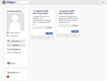 Tablet Screenshot of canlimaclarizle.blogcu.com
