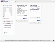 Tablet Screenshot of kerimogluemlak.blogcu.com