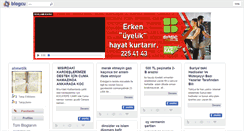 Desktop Screenshot of ahmetilk.blogcu.com