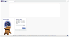 Desktop Screenshot of onlinehatim.blogcu.com