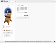 Tablet Screenshot of onlinehatim.blogcu.com