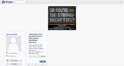 Desktop Screenshot of damarseslim.blogcu.com