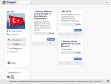 Tablet Screenshot of gece38.blogcu.com