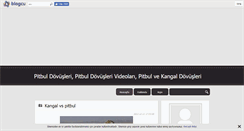 Desktop Screenshot of pitbuldovusleri.blogcu.com