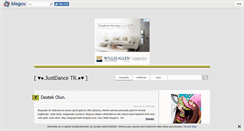 Desktop Screenshot of justdance.blogcu.com