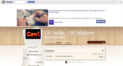 Desktop Screenshot of ciltsagligi.blogcu.com