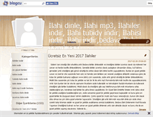 Tablet Screenshot of ilahidinlee.blogcu.com