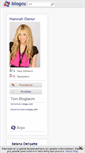 Mobile Screenshot of hannahoznur.blogcu.com