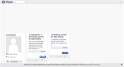 Desktop Screenshot of edizdalkilic.blogcu.com