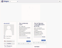 Tablet Screenshot of dersimiz5.blogcu.com