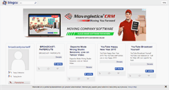 Desktop Screenshot of broadcastyourself.blogcu.com