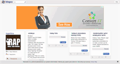 Desktop Screenshot of logaritma.blogcu.com