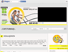 Tablet Screenshot of cafeturka.blogcu.com