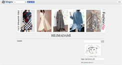 Desktop Screenshot of bilimadami.blogcu.com