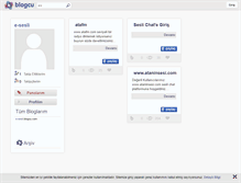 Tablet Screenshot of e-sesli.blogcu.com