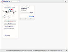 Tablet Screenshot of kaanhankurultay.blogcu.com