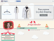 Tablet Screenshot of bridgit-mendler.blogcu.com