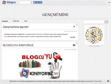 Tablet Screenshot of gencmumine.blogcu.com