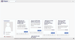 Desktop Screenshot of halkalispot.blogcu.com