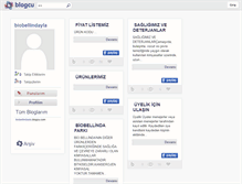 Tablet Screenshot of biobellindayla.blogcu.com