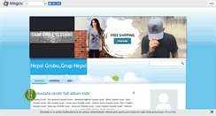 Desktop Screenshot of hepsi2010.blogcu.com