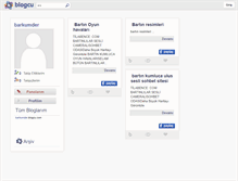Tablet Screenshot of barkumder.blogcu.com