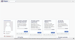 Desktop Screenshot of estetikdishekimi-dis.blogcu.com