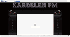 Desktop Screenshot of kardelenfm.blogcu.com