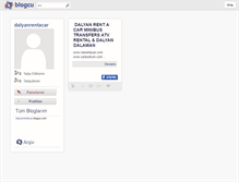 Tablet Screenshot of dalyanrentacar.blogcu.com