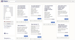 Desktop Screenshot of dersdinle.blogcu.com