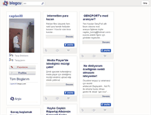 Tablet Screenshot of cagdas80.blogcu.com