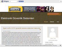 Tablet Screenshot of elektronikguvenliksistemi.blogcu.com