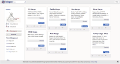 Desktop Screenshot of kargotakip.blogcu.com
