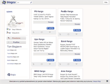Tablet Screenshot of kargotakip.blogcu.com