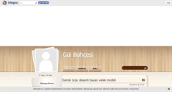 Desktop Screenshot of gulbahcetr.blogcu.com