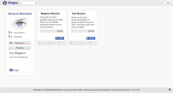 Desktop Screenshot of medyummuhabbet.blogcu.com