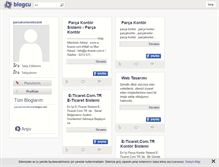 Tablet Screenshot of parcakontoreticaret.blogcu.com