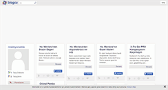 Desktop Screenshot of hzmevlanasozleri.blogcu.com