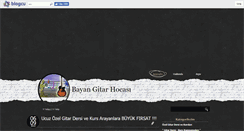 Desktop Screenshot of bayangitarhocasi.blogcu.com