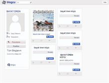 Tablet Screenshot of bayatorenkoyu.blogcu.com