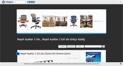 Desktop Screenshot of neseliayaklar2izle.blogcu.com