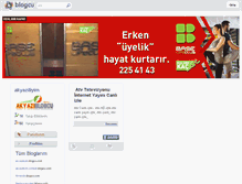 Tablet Screenshot of akyaziliyim-sohbet.blogcu.com