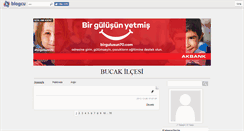 Desktop Screenshot of bucakilcesi.blogcu.com