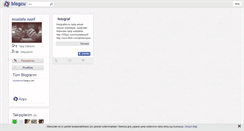 Desktop Screenshot of mustafanazif.blogcu.com