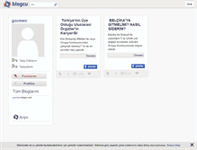 Tablet Screenshot of gocmen.blogcu.com